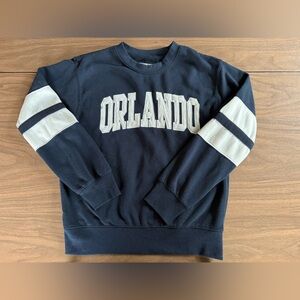 Orlando Navy and Cream Women’s Sweatshirt